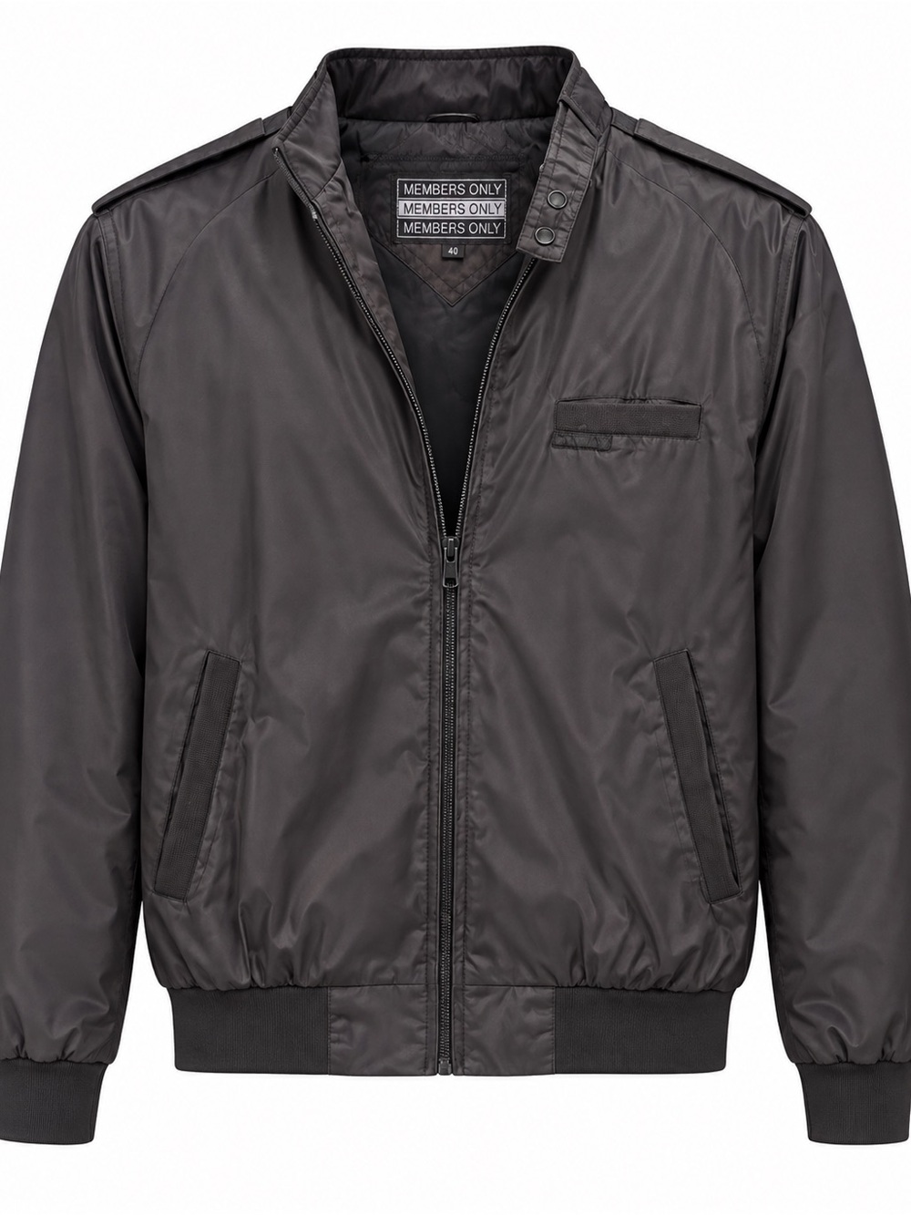 Chaps Ralph Lauren Black Bomber Jacket